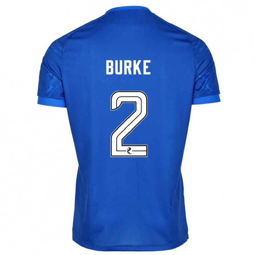 Danxen Women Fallon Burke #2 Blue White Home Jersey 2025/26 T-Shirt