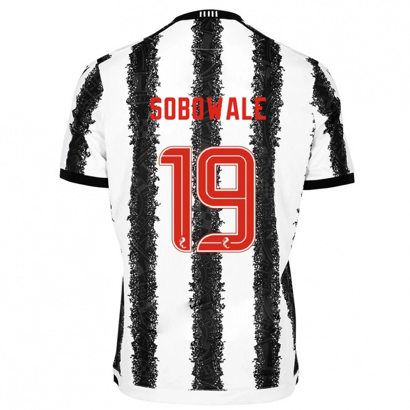 Danxen Women Tunmise Sobowale #19 White Black Home Jersey 2025/26 T-Shirt