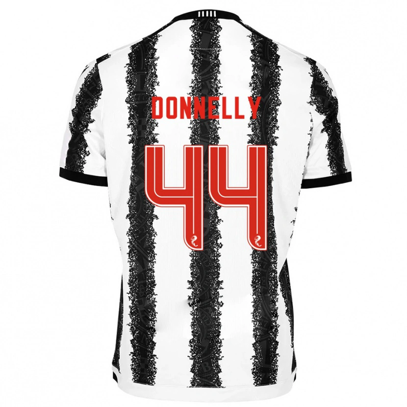 Danxen Women Liam Donnelly #44 White Black Home Jersey 2025/26 T-Shirt