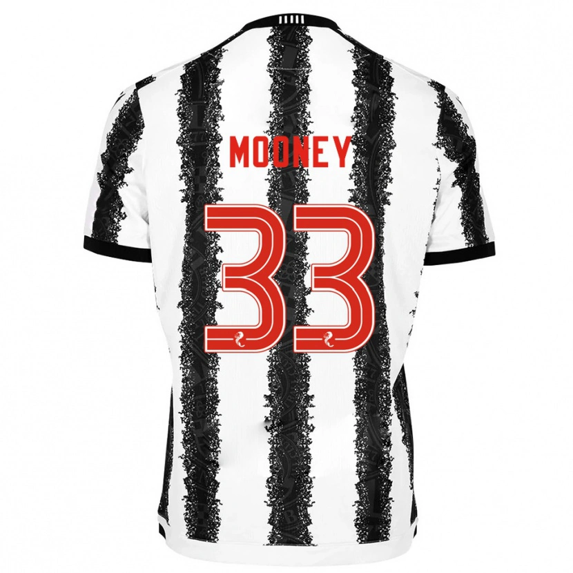 Danxen Women Evan Mooney #33 White Black Home Jersey 2025/26 T-Shirt
