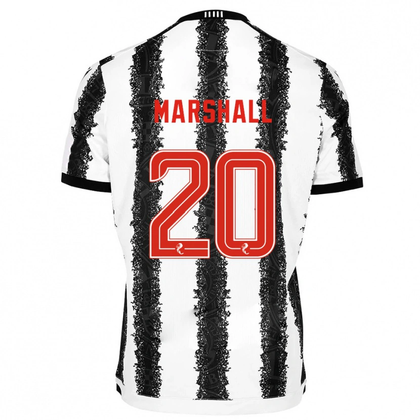 Danxen Women Lewis Marshall #20 White Black Home Jersey 2025/26 T-Shirt