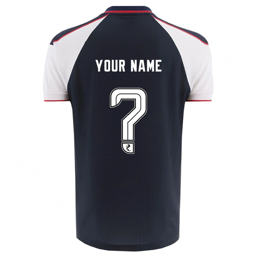 Danxen Women Your Name #0 Navy White Home Jersey 2025/26 T-Shirt