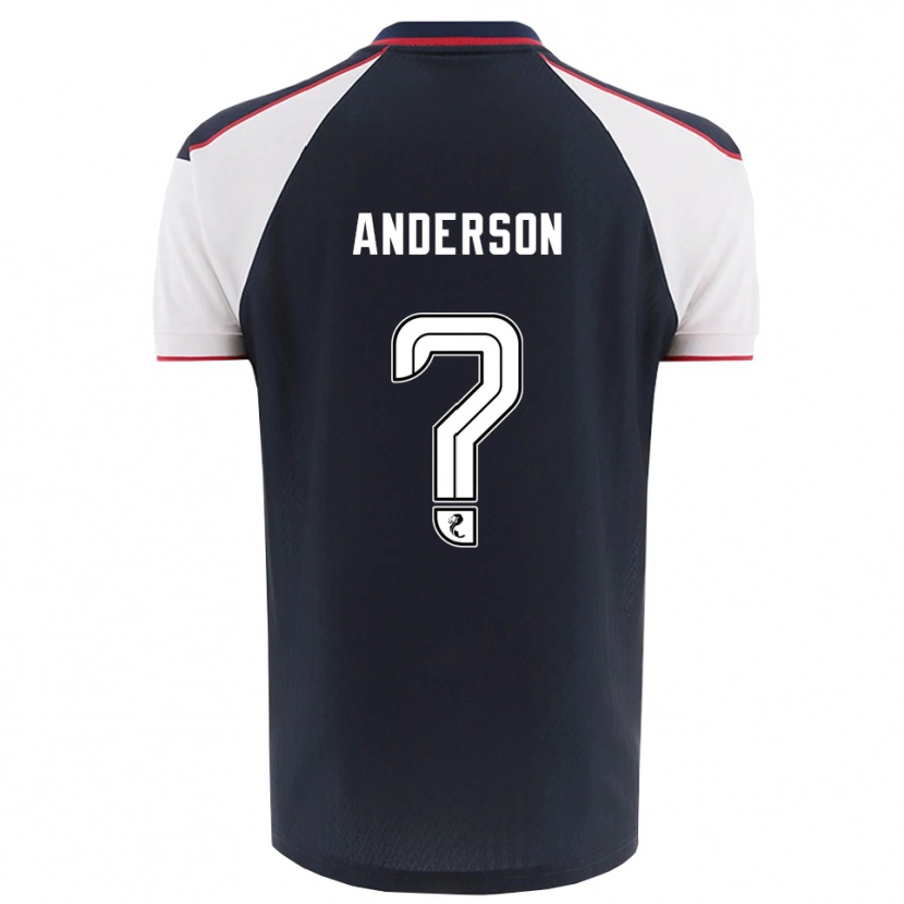 Danxen Women Brogan Anderson #0 Navy White Home Jersey 2025/26 T-Shirt