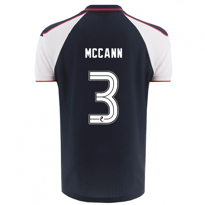 Danxen Women Leon Mccann #3 Navy White Home Jersey 2025/26 T-Shirt