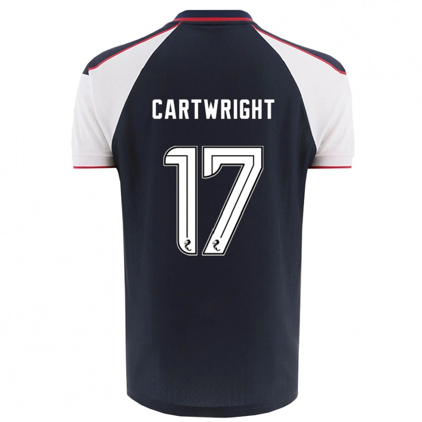 Danxen Women Henry Cartwright #17 Navy White Home Jersey 2025/26 T-Shirt