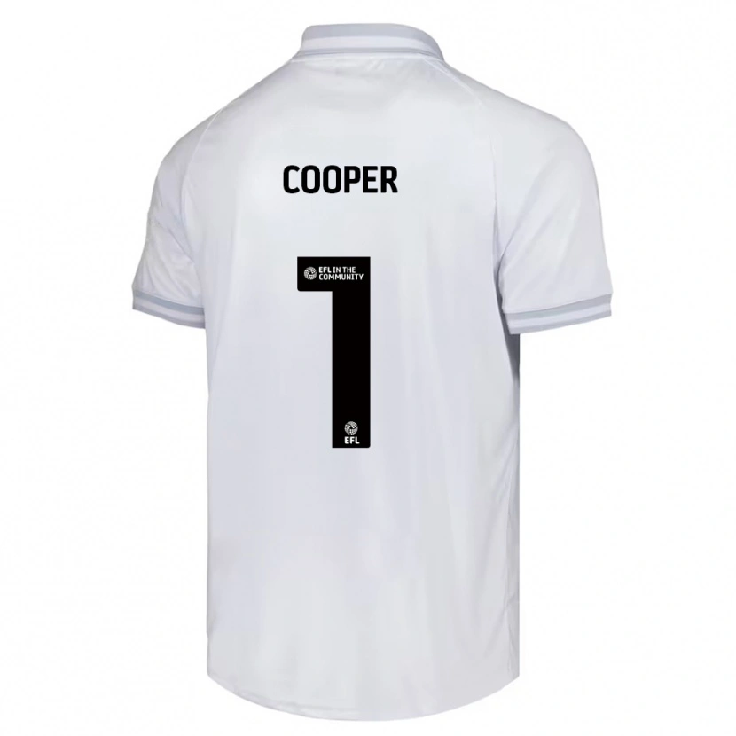 Danxen Women Murphy Cooper #1 White Gray Black Away Jersey 2025/26 T-Shirt