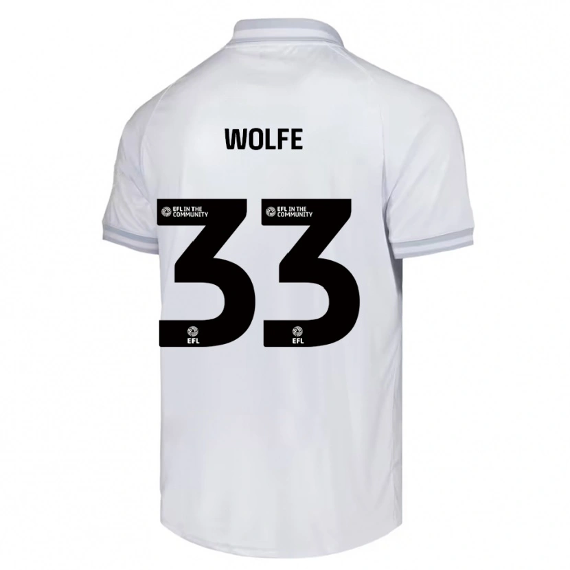 Danxen Women Matty Wolfe #33 White Gray Black Away Jersey 2025/26 T-Shirt