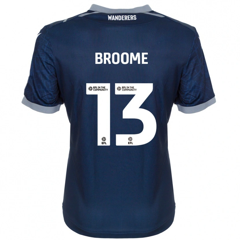 Danxen Women Nathan Broome #13 Navy Gray Away Jersey 2025/26 T-Shirt