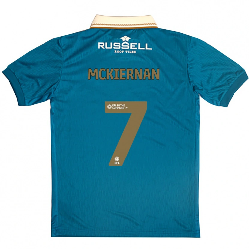 Danxen Women Jj Mckiernan #7 Sky Blue White Away Jersey 2025/26 T-Shirt