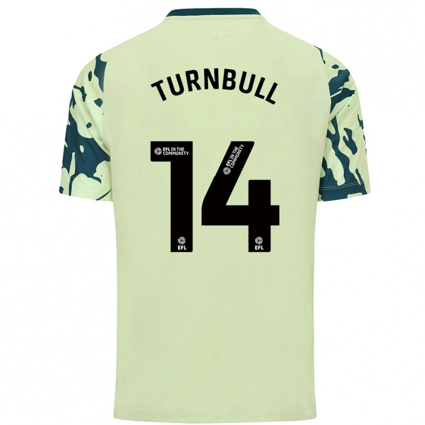 Danxen Women David Turnbull #14 Dark Green Away Jersey 2025/26 T-Shirt