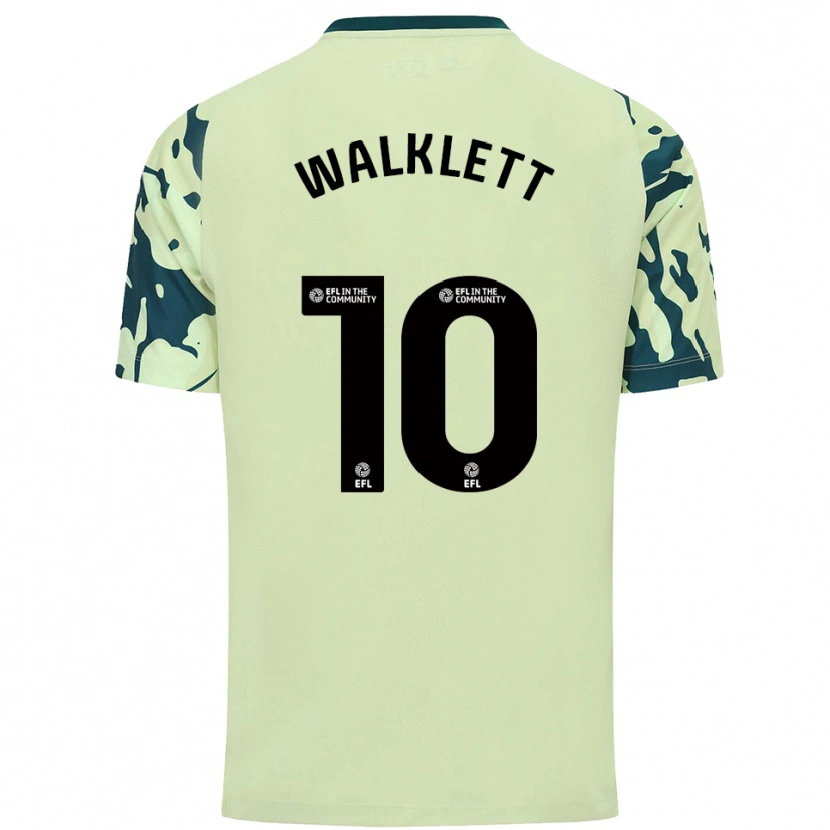 Danxen Women Kerry Walklett #10 Dark Green Away Jersey 2025/26 T-Shirt
