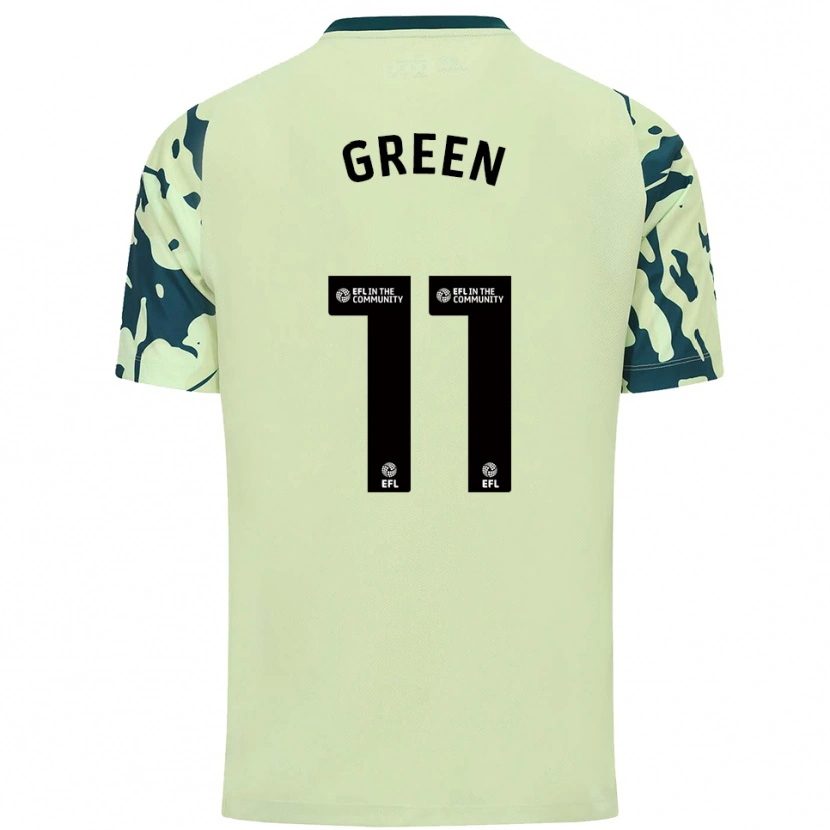 Danxen Women Danielle Green #11 Dark Green Away Jersey 2025/26 T-Shirt