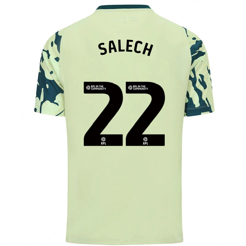 Danxen Women Yousef Salech #22 Dark Green Away Jersey 2025/26 T-Shirt