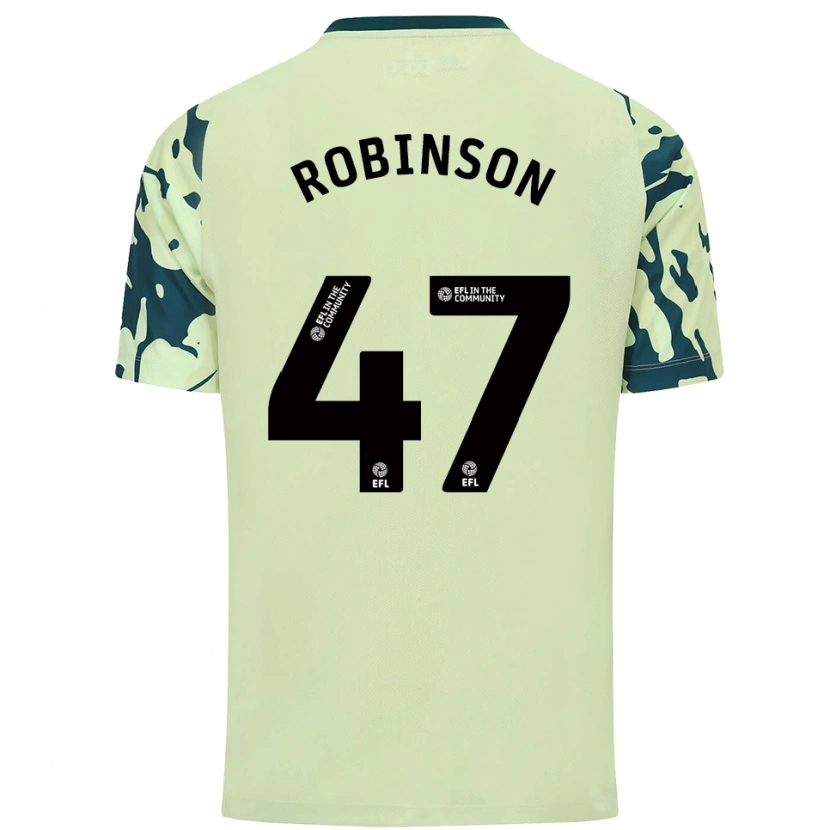 Danxen Women Callum Robinson #47 Dark Green Away Jersey 2025/26 T-Shirt