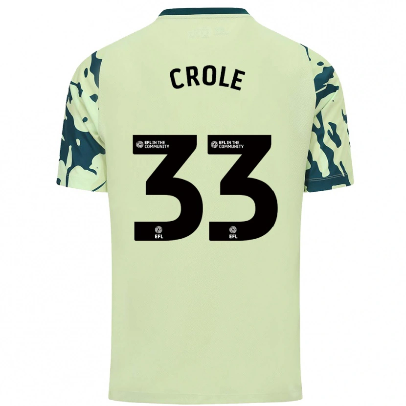 Danxen Women James Crole #33 Dark Green Away Jersey 2025/26 T-Shirt