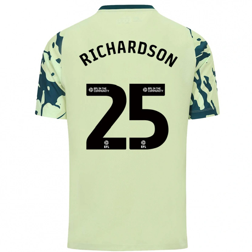 Danxen Women Tija Richardson #25 Dark Green Away Jersey 2025/26 T-Shirt