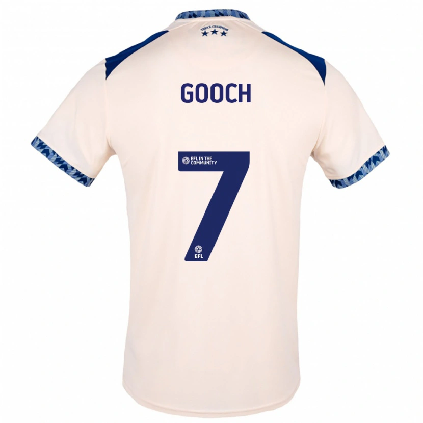 Danxen Women Lynden Gooch #7 Off White Navy Away Jersey 2025/26 T-Shirt