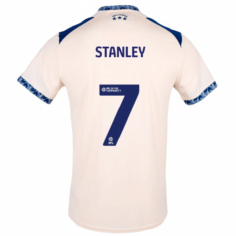 Danxen Women Katie Stanley #7 Off White Navy Away Jersey 2025/26 T-Shirt