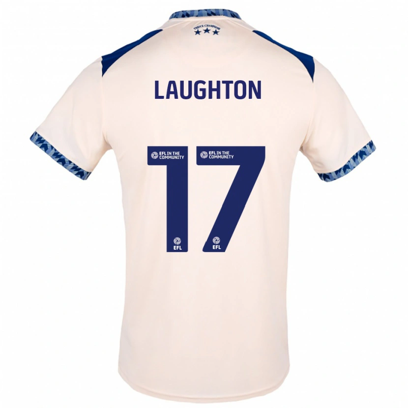 Danxen Women Zoe Laughton #17 Off White Navy Away Jersey 2025/26 T-Shirt