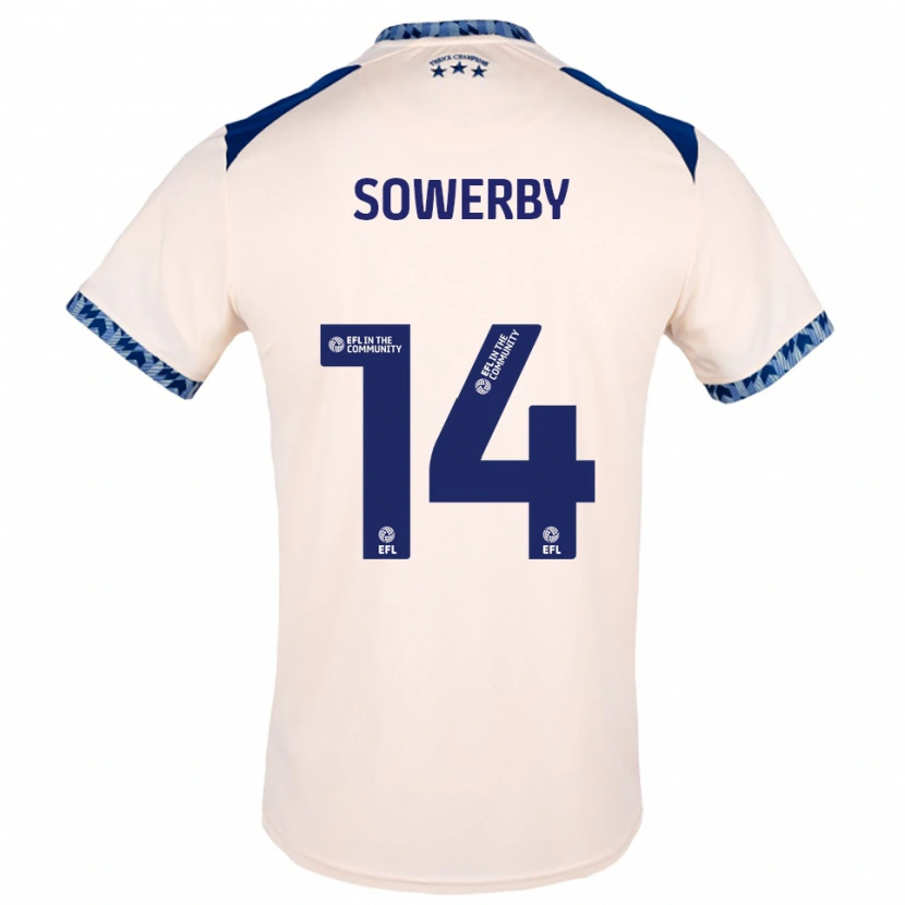 Danxen Women Lucy Sowerby #14 Off White Navy Away Jersey 2025/26 T-Shirt