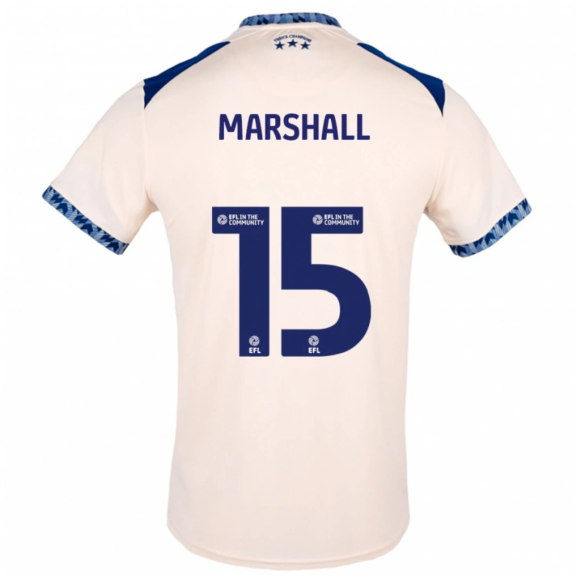Danxen Women Georgia Marshall #15 Off White Navy Away Jersey 2025/26 T-Shirt