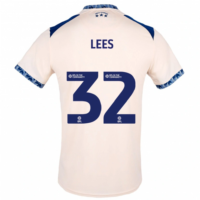 Danxen Women Tom Lees #32 Off White Navy Away Jersey 2025/26 T-Shirt