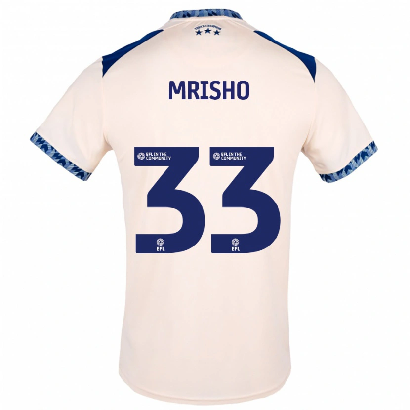 Danxen Women Omari Mrisho #33 Off White Navy Away Jersey 2025/26 T-Shirt