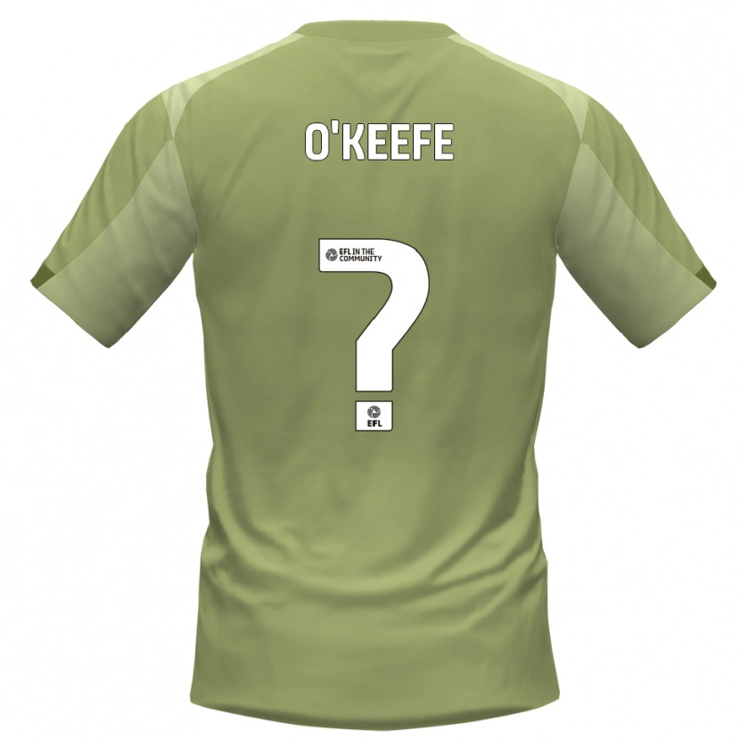 Danxen Women Zak O'keefe #0 Sage Champagne Away Jersey 2025/26 T-Shirt