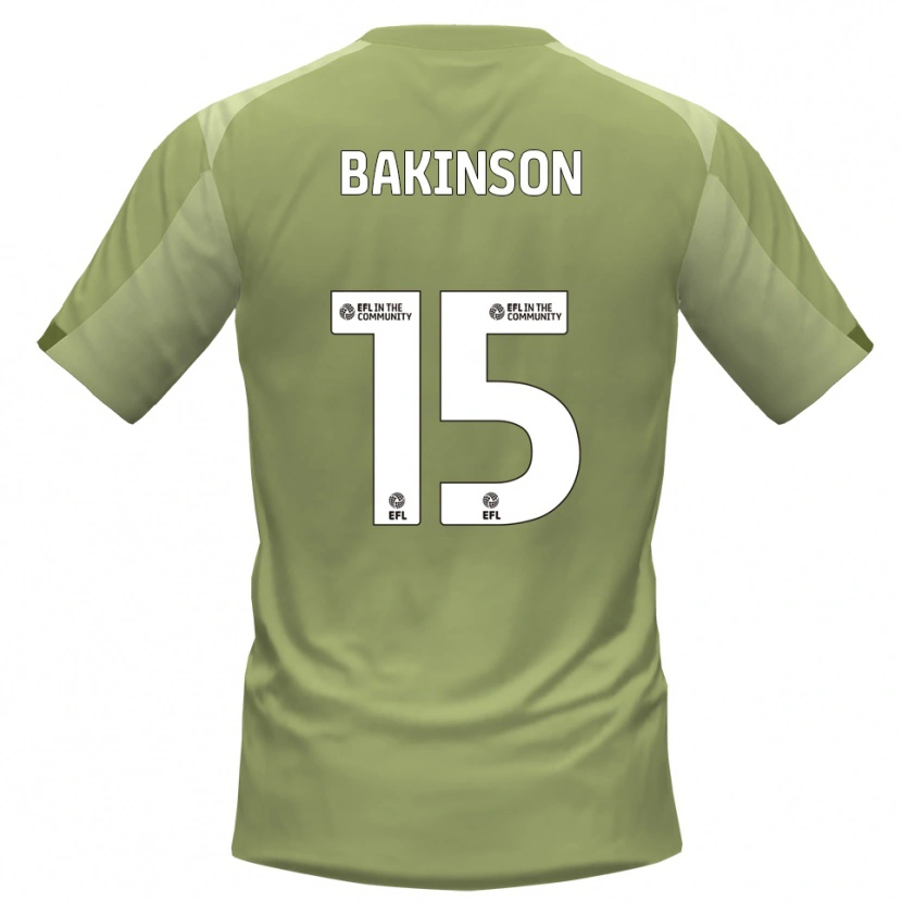 Danxen Women Tyreeq Bakinson #15 Sage Champagne Away Jersey 2025/26 T-Shirt
