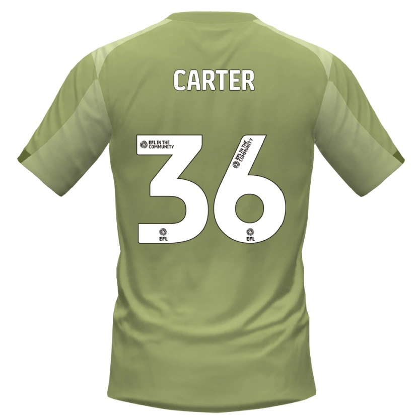 Danxen Women Dan Carter #36 Sage Champagne Away Jersey 2025/26 T-Shirt