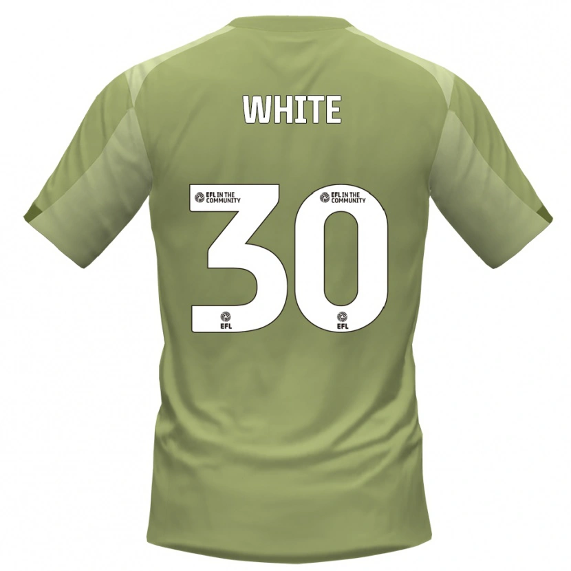 Danxen Women Joe White #30 Sage Champagne Away Jersey 2025/26 T-Shirt