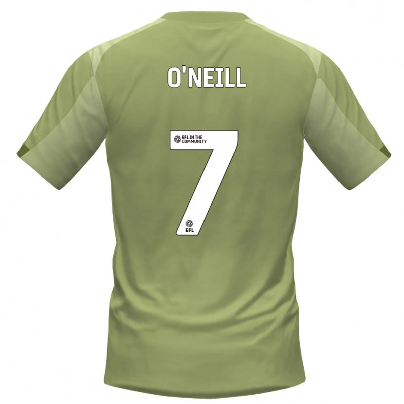 Danxen Women Ollie O'neill #7 Sage Champagne Away Jersey 2025/26 T-Shirt