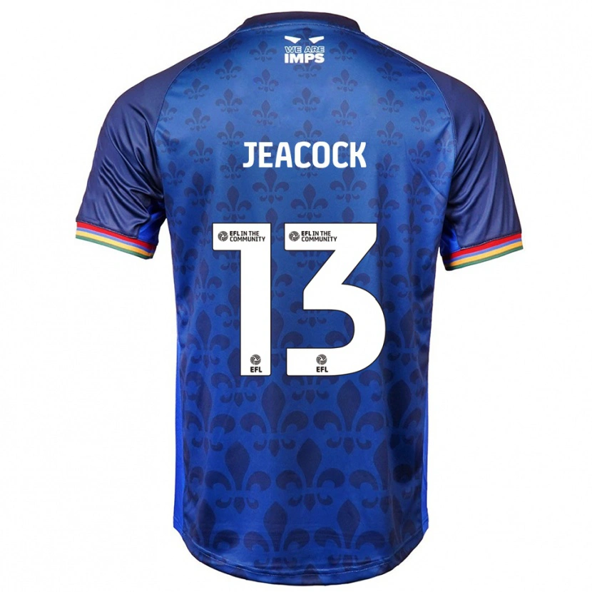 Danxen Women Zach Jeacock #13 Blue Navy Away Jersey 2025/26 T-Shirt