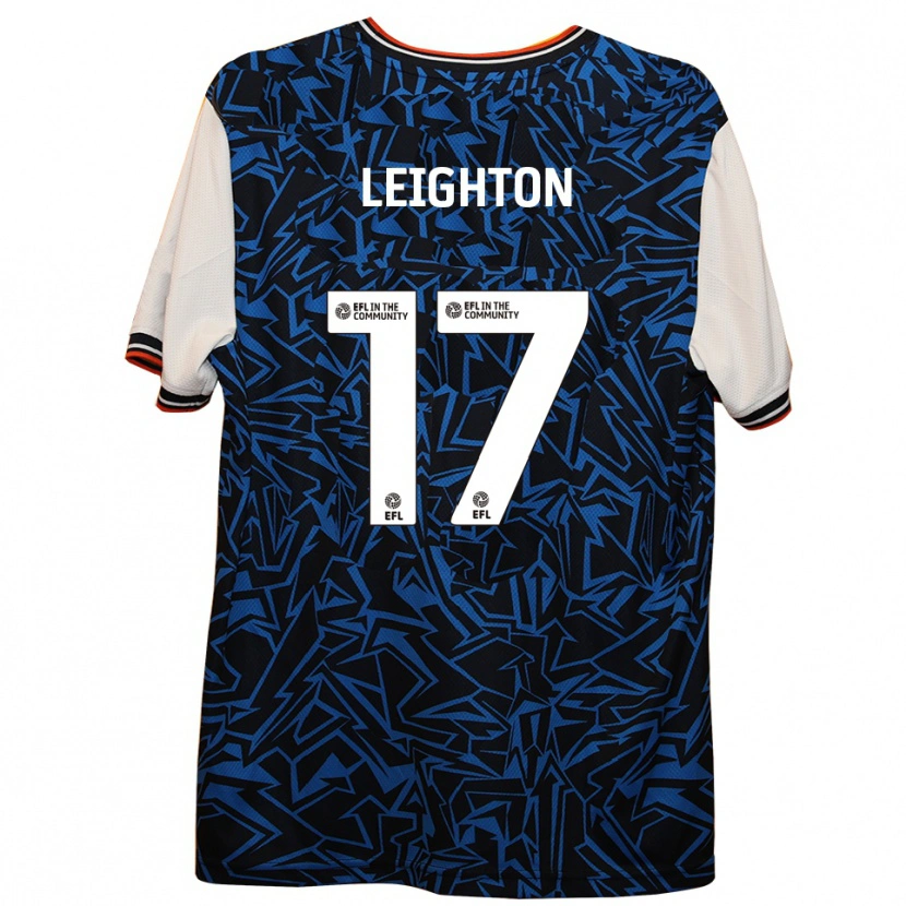 Danxen Women Amber Leighton #17 Blue Black White Away Jersey 2025/26 T-Shirt