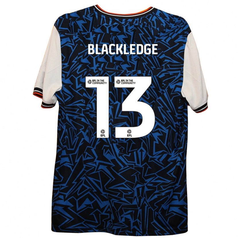 Danxen Women Henry Blackledge #13 Blue Black White Away Jersey 2025/26 T-Shirt