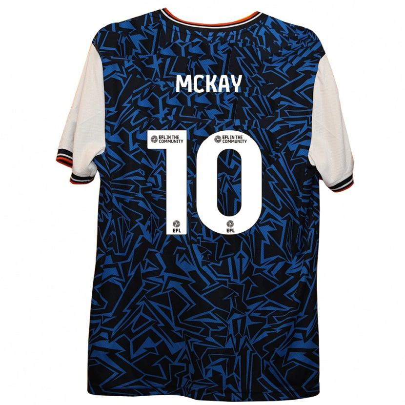 Danxen Women Jessica Mckay #10 Blue Black White Away Jersey 2025/26 T-Shirt