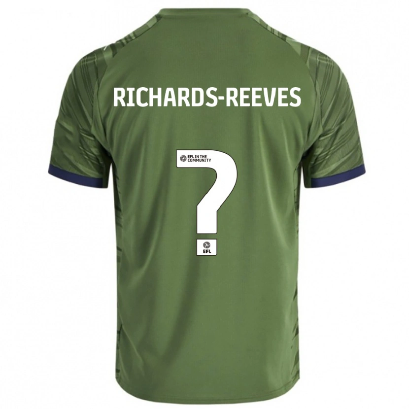 Danxen Women Phoebe Richards-Reeves #0 Green White Away Jersey 2025/26 T-Shirt