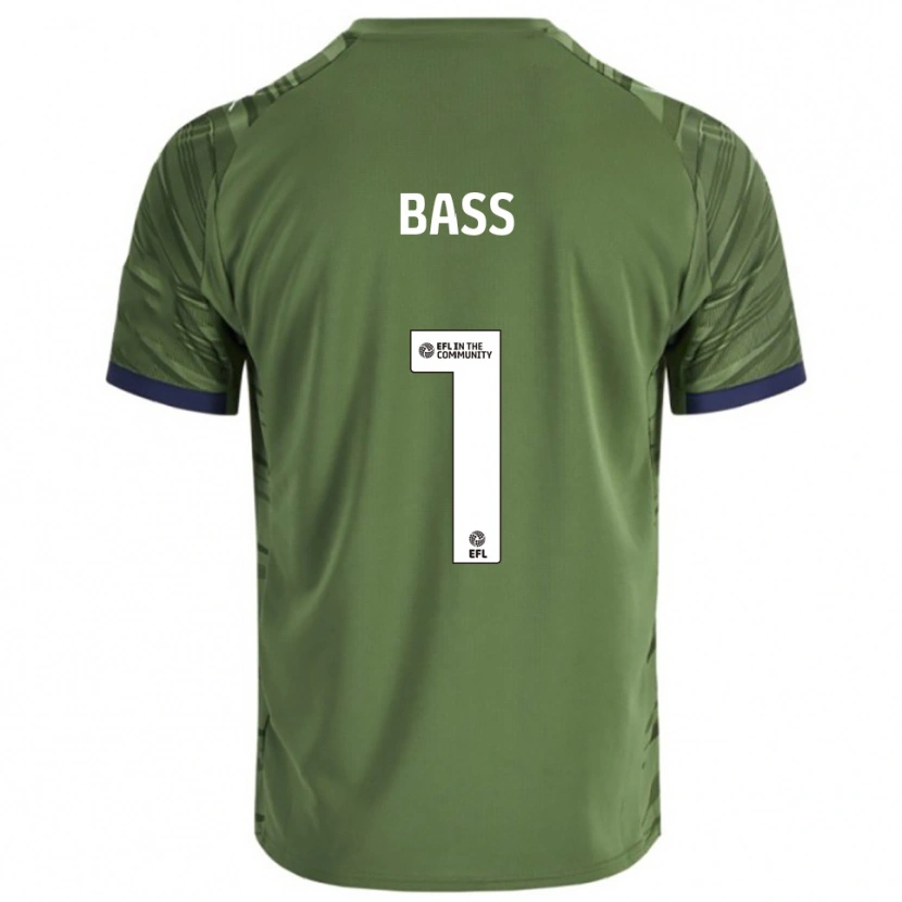 Danxen Women Alex Bass #1 Green White Away Jersey 2025/26 T-Shirt