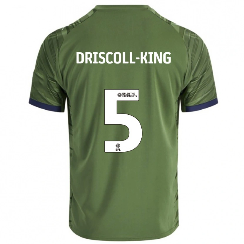 Danxen Women Evie Driscoll-King #5 Green White Away Jersey 2025/26 T-Shirt