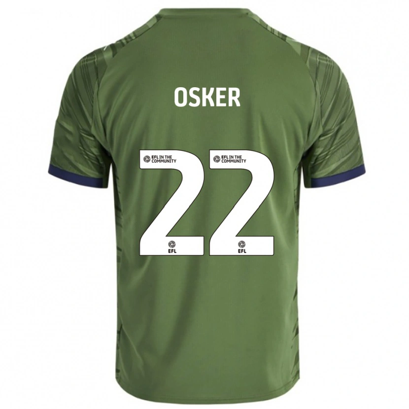 Danxen Women Edyn Osker #22 Green White Away Jersey 2025/26 T-Shirt