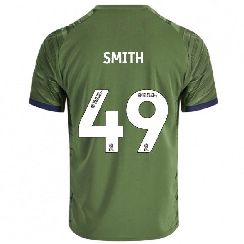 Danxen Women Bastian Smith #49 Green White Away Jersey 2025/26 T-Shirt