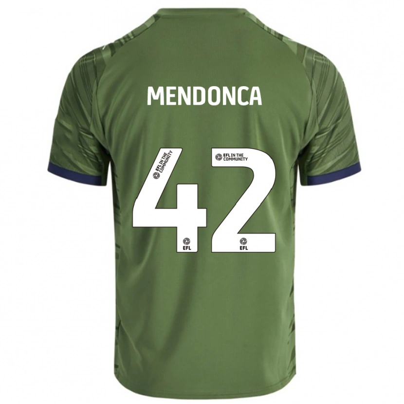 Danxen Women Lucca Mendonca #42 Green White Away Jersey 2025/26 T-Shirt