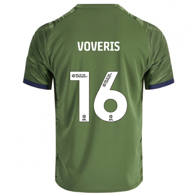 Danxen Women Airidas Voveris #16 Green White Away Jersey 2025/26 T-Shirt