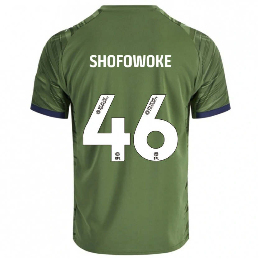 Danxen Women Boluwatife Shofowoke #46 Green White Away Jersey 2025/26 T-Shirt