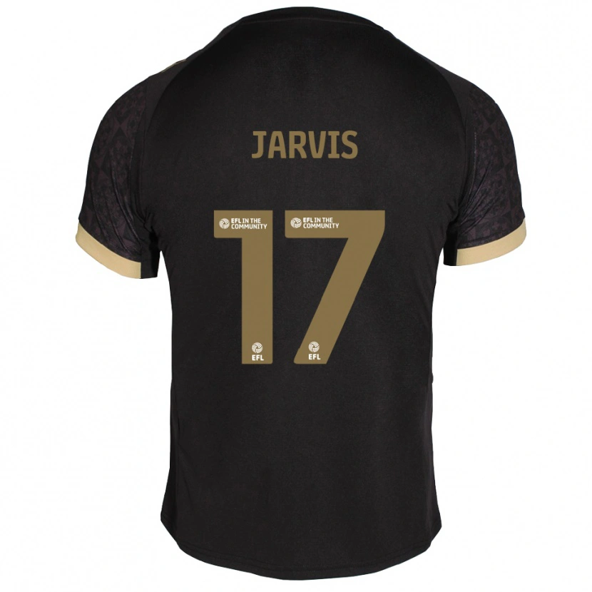 Danxen Women Lulu Jarvis #17 Black Gold Away Jersey 2025/26 T-Shirt