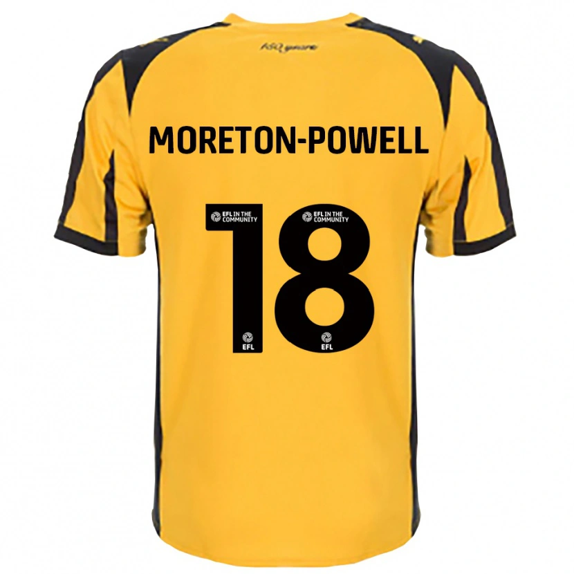 Danxen Women Erin Moreton-Powell #18 Orange Black Away Jersey 2025/26 T-Shirt