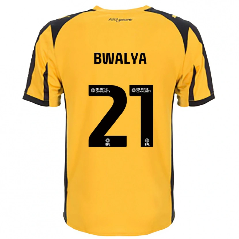 Danxen Women Sophie Bwalya #21 Orange Black Away Jersey 2025/26 T-Shirt