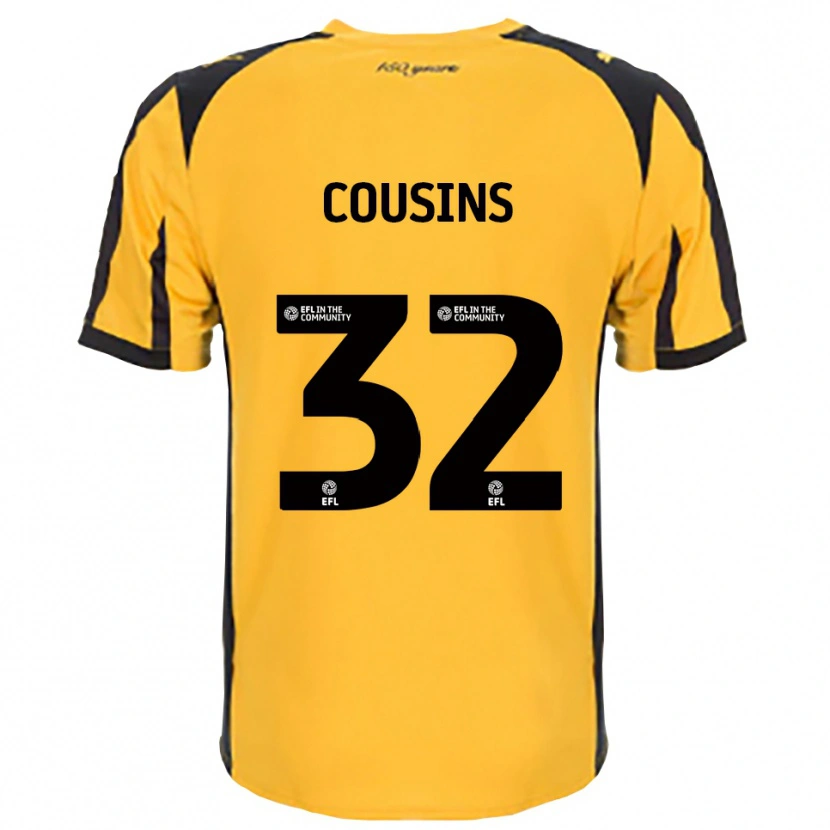 Danxen Women Logan Cousins #32 Orange Black Away Jersey 2025/26 T-Shirt