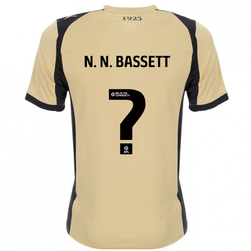 Danxen Women N. N. Bassett #0 Gold Black Away Jersey 2025/26 T-Shirt