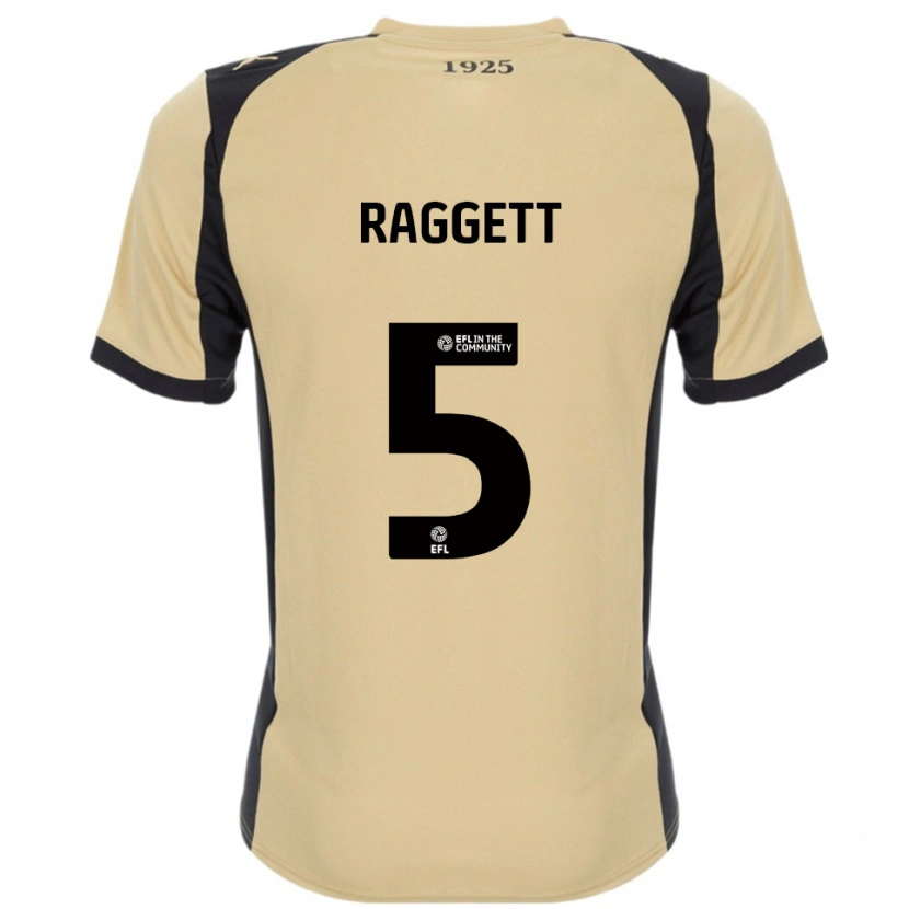 Danxen Women Sean Raggett #5 Gold Black Away Jersey 2025/26 T-Shirt